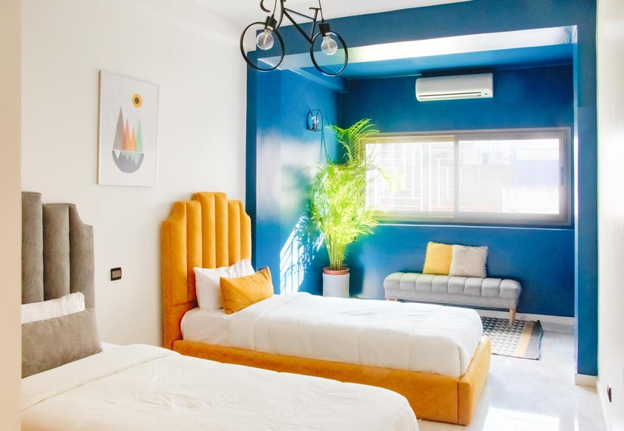 Luxury Apartment 3 Bedroom In The Heart Of Agdal Near Arribat Center Rabat Exterior photo